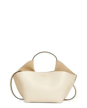 REE PROJECTS Mini Ann Leather Tote - Natural