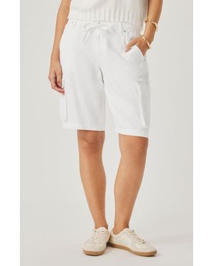 Splendid Denim Cargo Shorts - White