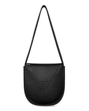 Écotorie Sissy Leather Crossbody Bag - Black