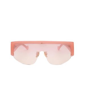 DEZI Thique 125Mm Oversize Shield Sunglasses - Pink