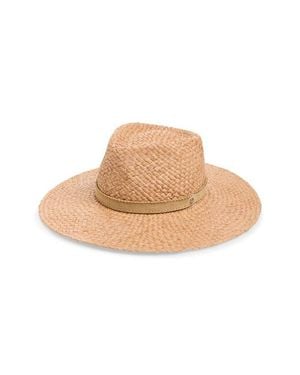Rag & Bone Western Straw Fedora - Natural