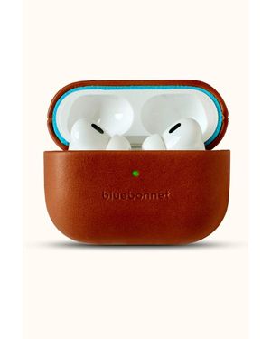 Bluebonnet The Companion Leather Airpods Pro 1 & 2 Case - Red