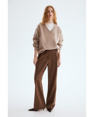 H&M Tailored Pants - Brown
