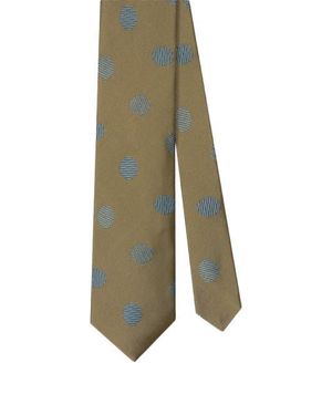 Robert Talbott Robert Oval Geo Jacquard Best Of Class Necktie - Green