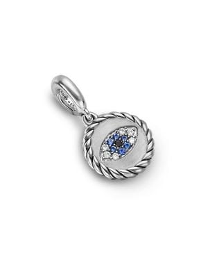 David Yurman Evil Eye Amulet - Metallic