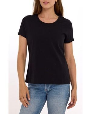 Threads For Thought Emmy Essential Organic Cotton T-Shirt - Black