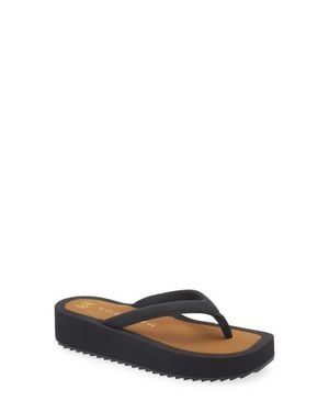 MALVADOS Roan Thong Platform Flip Flop - White
