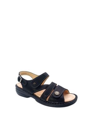Finn Comfort Gomera Ankle Strap Slide Sandal - Blue