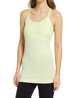 Modern Eternity Maternity Ava Maternity And Nursing Racer Back Nursing Tank - Green