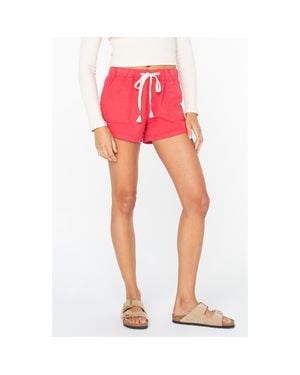 Roxy Lil Trooper Drawstring Shorts - Pink