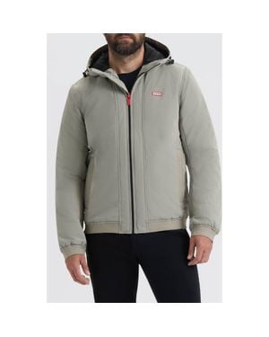 HUNTER Horley Hooded Water Resistant Ripstop Jacket - Gray