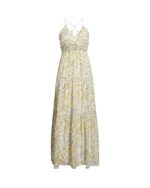 Parker The Liora Metallic Floral Tiered Maxi Dress