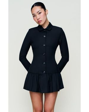 GUIZIO Cherie Suit Dress - Blue