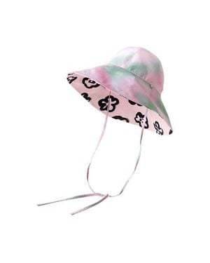 Lost Pattern Day Dream Reversible Sun Hat - Pink
