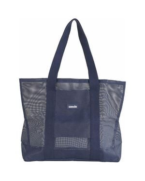 Sande Beach Hauler Mini Mesh Beach Bag - Blue