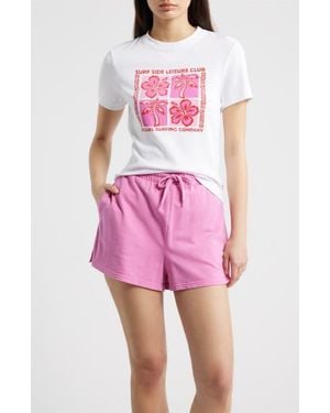 Rip Curl Surf Side Fitted T-Shirt - White