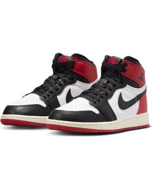 Nike Kids' Air 1 Retro High Og Basketball Sneaker - Black