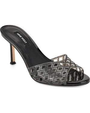 Nine West Mazzy Slide Sandal - Black