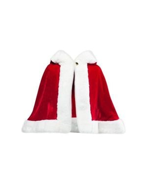 Chasing Fireflies Christmas Cape For Kids - Red