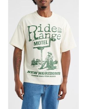 PacSun Horizon Oversize Graphic T-Shirt - White