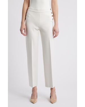 Anne Klein Pull-On Sailor Pants - Multicolor