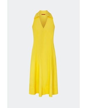 Simon Miller Nava Poplin Midi Dress - Yellow