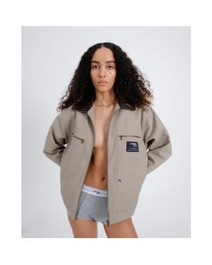 HOMMEGIRLS Work Jacket - Gray