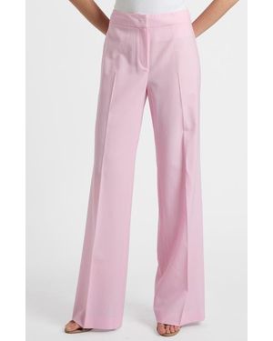 Santorelli Camila Wide Leg Pants - Pink