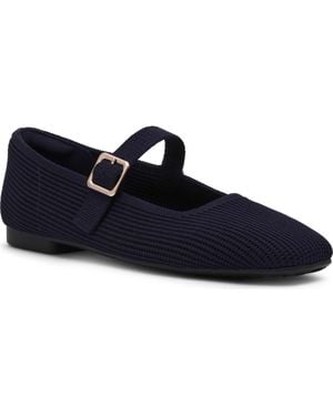 Anne Klein Mabel Mary Jane Flat - Blue