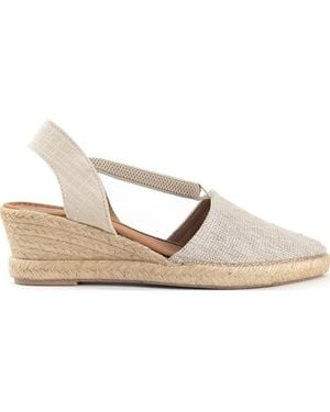 Menina Step Barbate Low Espadrille Sandal - White
