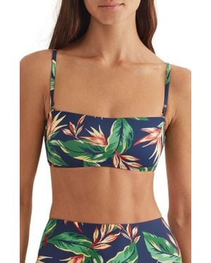 Polo Ralph Lauren Bandeau Bikini Top - Green