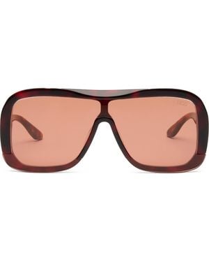DEZI Afters Shield Sunglasses - Pink