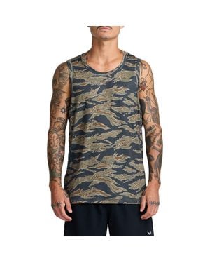 RVCA Sport Vent Tank - Green