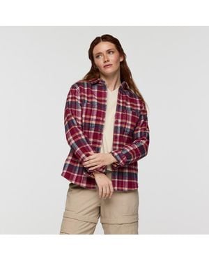 COTOPAXI Mero Organic Flannel Shirt - Red