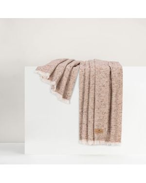 Lands Downunder Stone Cinder Mist Throw - Natural