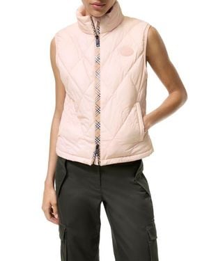 Burberry Cheswick Packable Quilted Vest - Multicolor