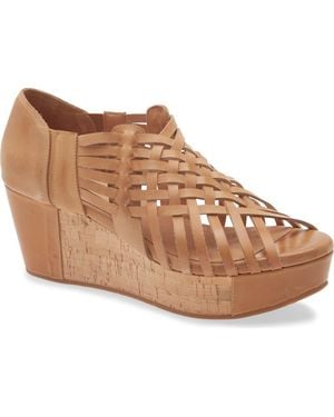 Chocolat Blu Winix Strappy Platform Wedge Sandal - Brown