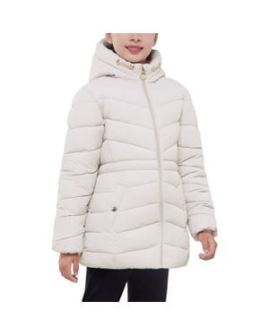 Rokka&Rolla Kids' Shower Resistant Puffer Jacket - Gray
