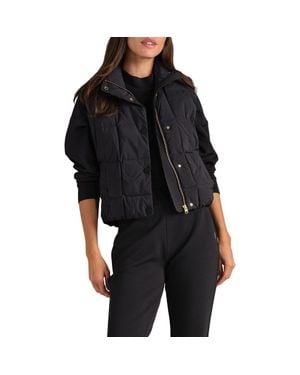 Rhone Powder Puffer Down Vest - Black