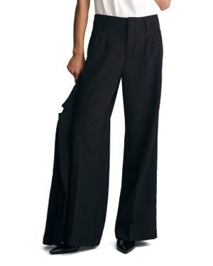 Mavi High Waist Wide Leg Pants - Blue