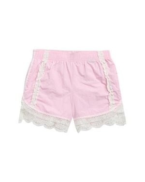 Tractr Kids' Lace Athletic Shorts - Pink