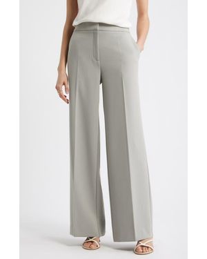 Nordstrom The Lennox Wide Leg Pants - Gray