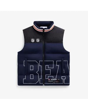 OFF SEASON Chicago Bears Team Puffer Vest - Blue
