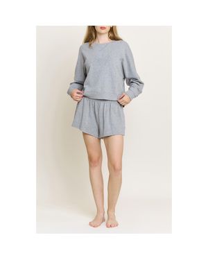 Honeydew Intimates Weekend Club Short Pajamas - Gray