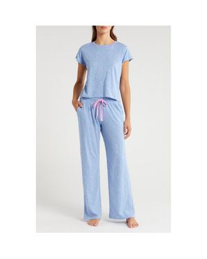 Pj Salvage Star Gazer Tee in Blue Lyst