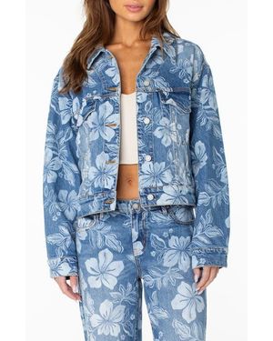 Roxy Big Tide Denim Jacket - Blue