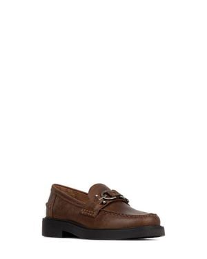 Donald J Pliner Galilee Bit Loafer - Brown