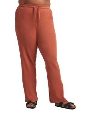 Losano Organic Cotton Drawstring Pant - Red