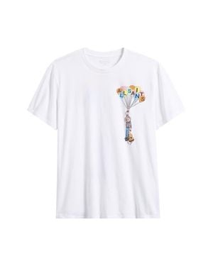 AllSaints Lofty Cotton Graphic T-Shirt - White