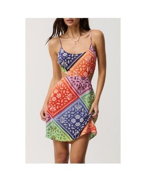 Rip Curl Bossa Nova Cutout Minidress - Orange